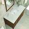 James Martin Vanities 48'' Vanity, Mid Century Walnut w/ 3 CM Lime Delight Quartz Top 485-V48-WLT-3LDL - alternate 2